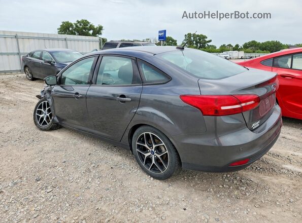 1FADP3H20HL319077 2017 FORD FOCUS Gray Tył lewy