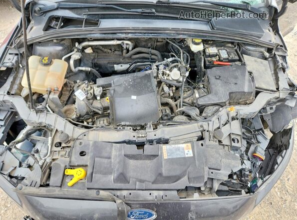 1FADP3H20HL319077 2017 FORD FOCUS Gray Widok wnętrza z tyłu
