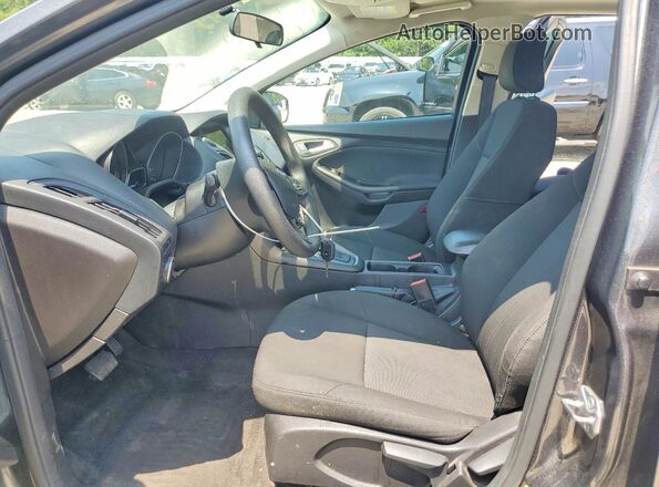 1FADP3H21JL220029 2018 FORD FOCUS Gray Widok wnętrza z przodu