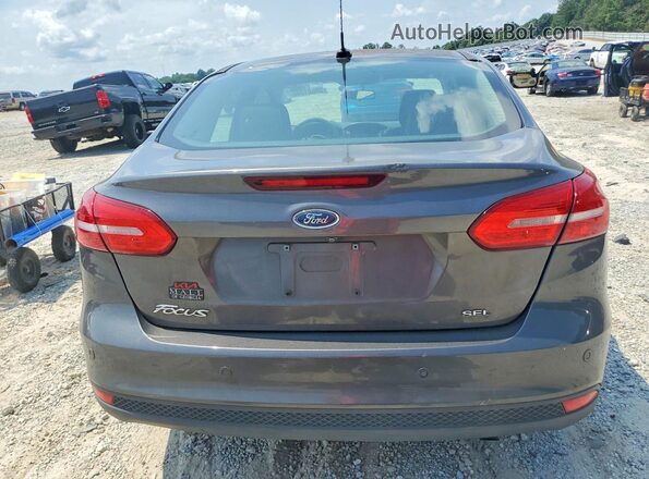 1FADP3H21JL220029 2018 FORD FOCUS Gray Widok z tyłu