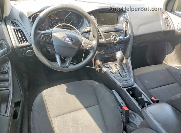1FADP3H21JL220029 2018 FORD FOCUS Gray Widok deski rozdzielczej