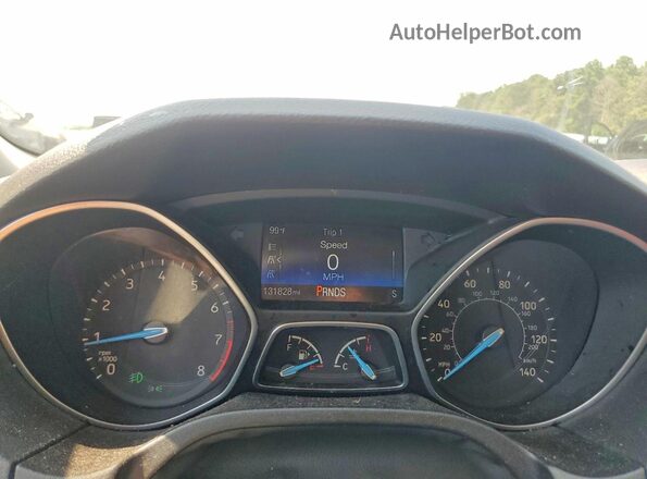 1FADP3H21JL220029 2018 FORD FOCUS Gray Widok zestawu wskaźników
