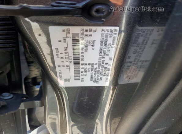 1FADP3H21JL220029 2018 FORD FOCUS Gray Widok naklejki z numerem VIN