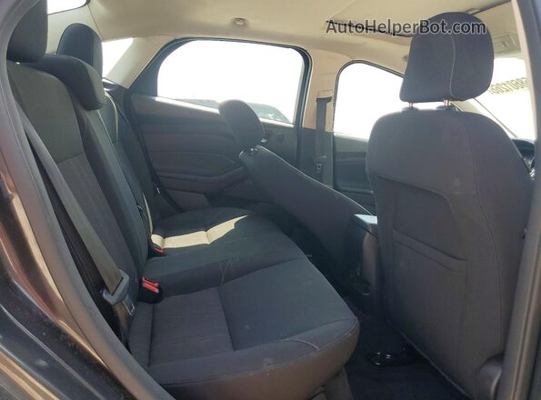 1FADP3H21JL220029 2018 FORD FOCUS Gray Widok tylnych siedzeń