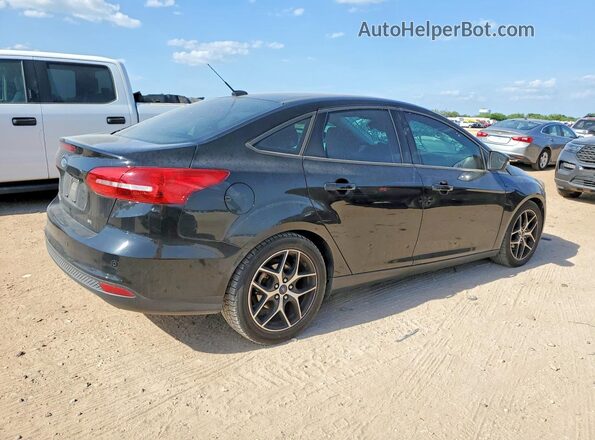 1FADP3H21JL222802 2018 FORD FOCUS Black Tył prawy