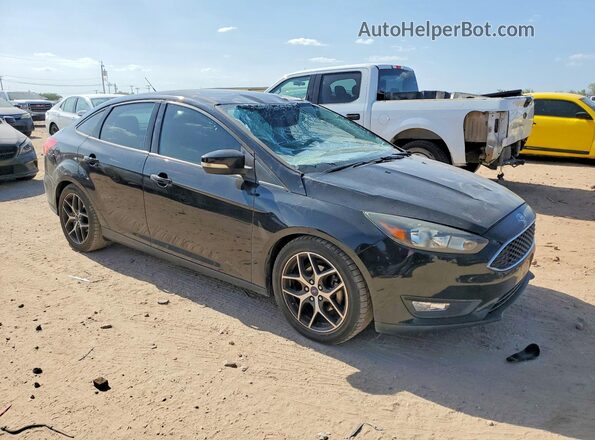 1FADP3H21JL222802 2018 FORD FOCUS Black Przód prawy