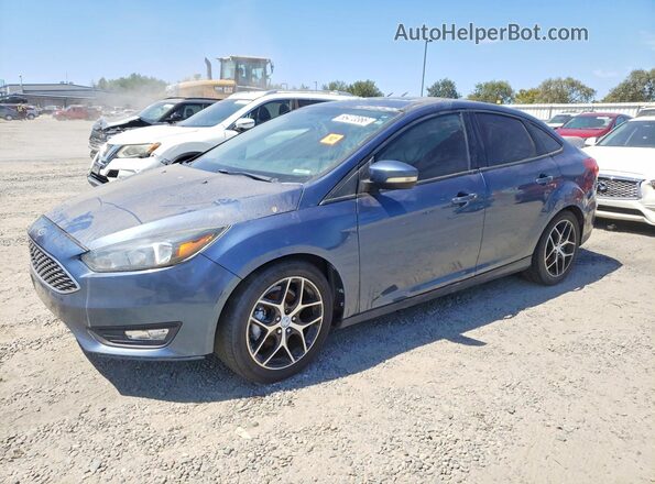 1FADP3H22JL204941 2018 FORD FOCUS Blue Հետևի ձախ