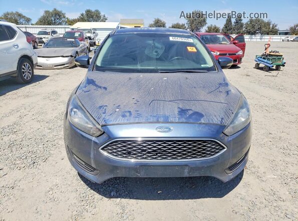 1FADP3H22JL204941 2018 FORD FOCUS Blue Սարքավորումների վահանակի տեսք
