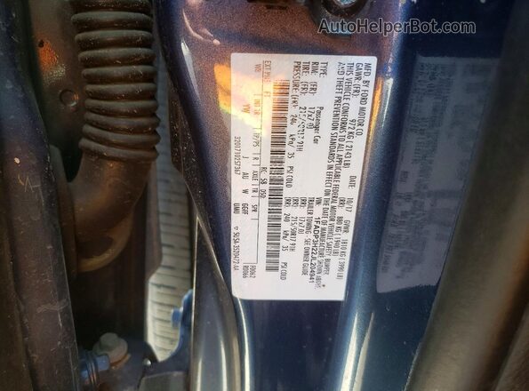 1FADP3H22JL204941 2018 FORD FOCUS Blue 