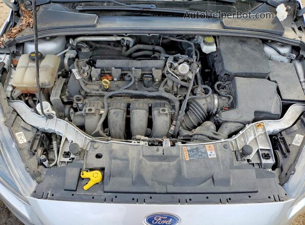 1FADP3H23JL242484 2018 FORD FOCUS Silver უკანა სალონის ხედი