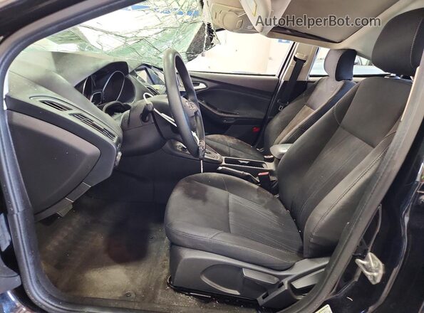1FADP3H23JL314204 2018 FORD FOCUS Black Front interior view