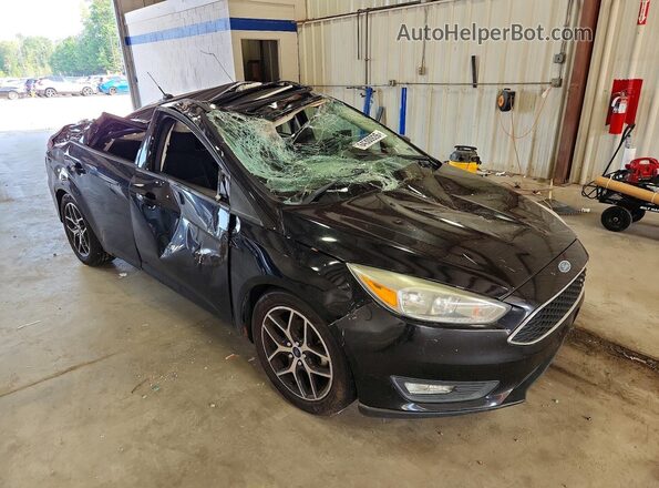 1FADP3H23JL314204 2018 FORD FOCUS Black Front right