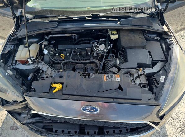 1FADP3H24HL251463 2017 FORD FOCUS Gray Vista interior trasera