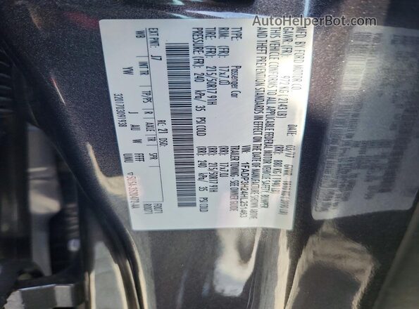1FADP3H24HL251463 2017 FORD FOCUS Gray Vista del compartimento del motor