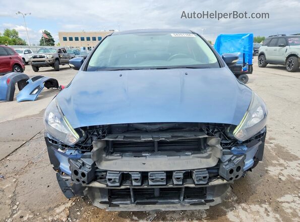 1FADP3H24JL217058 2018 FORD FOCUS Синий Вид спереди
