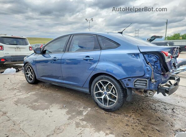 1FADP3H24JL217058 2018 FORD FOCUS Синий Задняя левая четверть