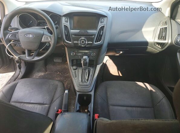 1FADP3H24JL294481 2018 FORD FOCUS Black წინა პანელის ხედი