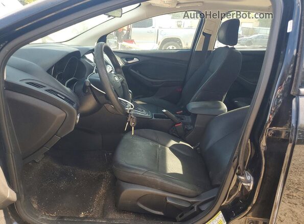 1FADP3H24JL294481 2018 FORD FOCUS Black წინა სალონის ხედი