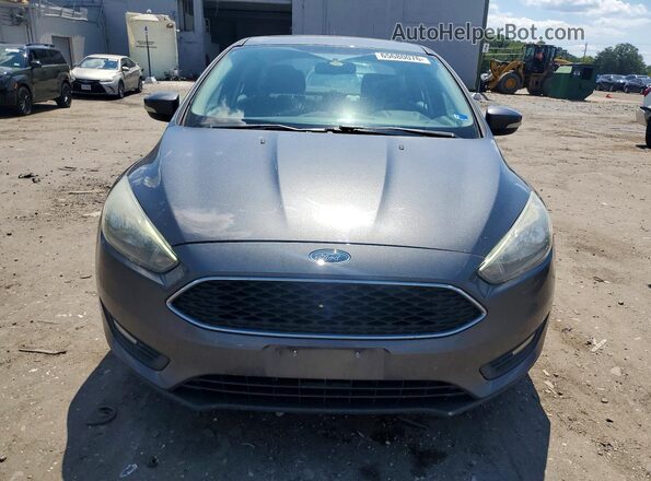 1FADP3H25HL256378 2017 FORD FOCUS Gray Front view