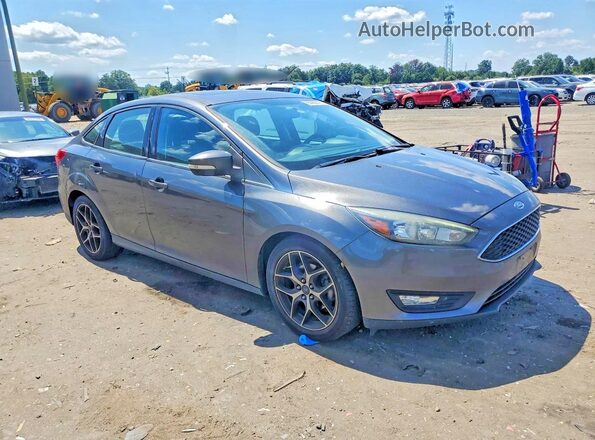 1FADP3H25HL256378 2017 FORD FOCUS Gray Front right
