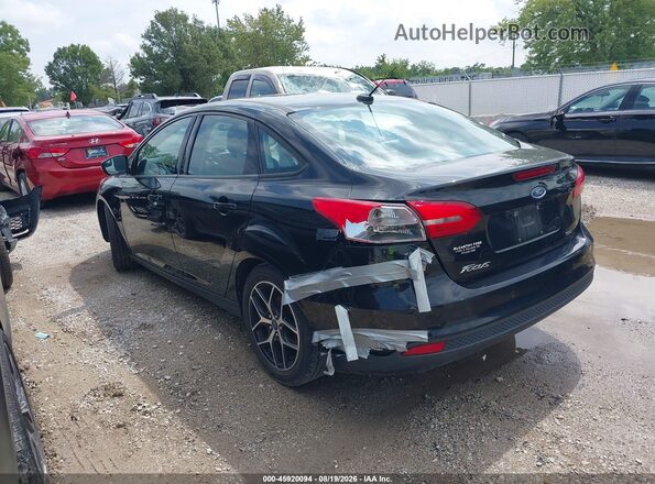1FADP3H25HL317714 2017 FORD FOCUS Black Tył lewy