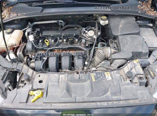 1FADP3H25HL317714 2017 FORD FOCUS Black Widok z tyłu