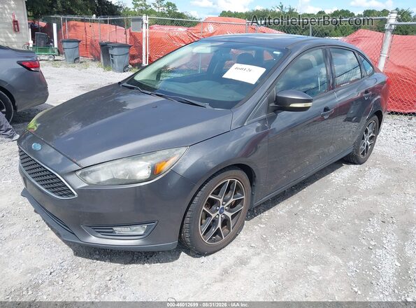 1FADP3H26HL256468 2017 FORD FOCUS Gray წინა მარცხენა ხედი სამი მეოთხედიდან