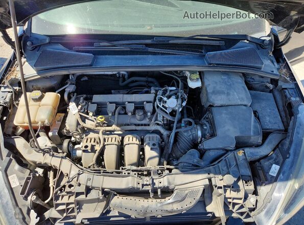 1FADP3H26JL217482 2018 FORD FOCUS Black უკანა სალონის ხედი