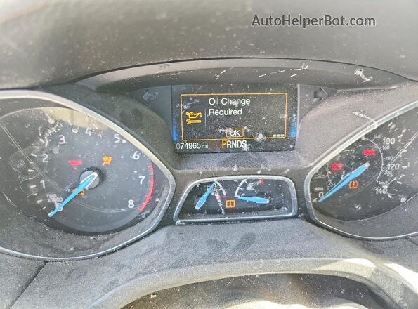 1FADP3H26JL217482 2018 FORD FOCUS Black ხელსაწყოთა პანელის ხედი