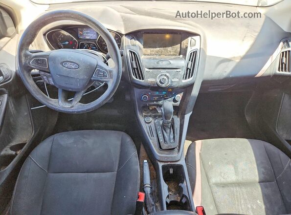 1FADP3H26JL217482 2018 FORD FOCUS Black წინა პანელის ხედი