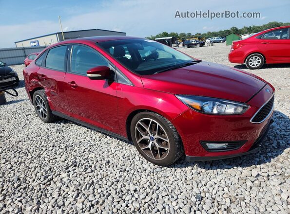 1FADP3H27HL238223 2017 FORD FOCUS Red Front right