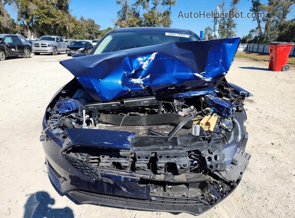 1FADP3H28HL322972 2017 FORD FOCUS Blue Vista frontal