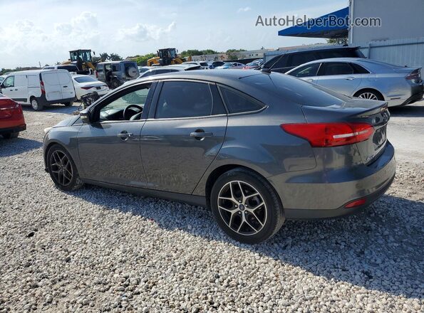 1FADP3H28JL215541 2018 FORD FOCUS Gray Trasero izquierdo