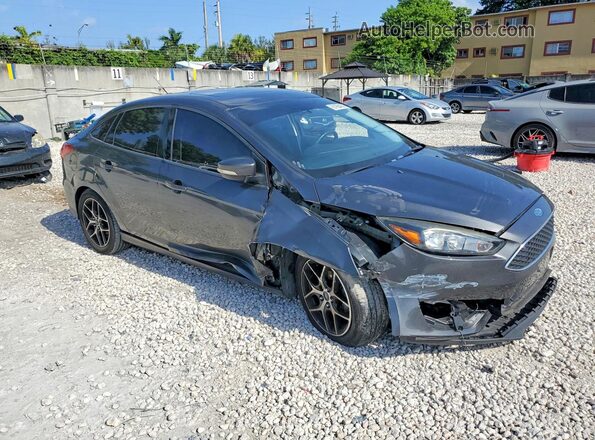 1FADP3H28JL215541 2018 FORD FOCUS Gray Delantero derecho