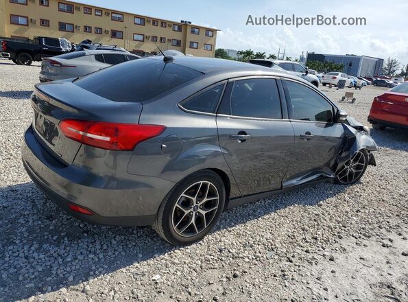 1FADP3H28JL215541 2018 FORD FOCUS Gray Trasero derecho