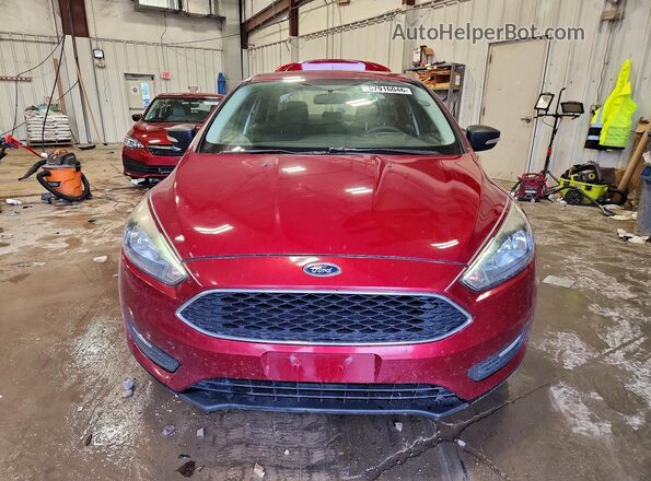 1FADP3H29HL221052 2017 FORD FOCUS Red Vista frontal