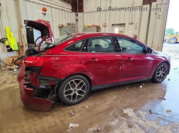 1FADP3H29HL221052 2017 FORD FOCUS Red Trasero derecho
