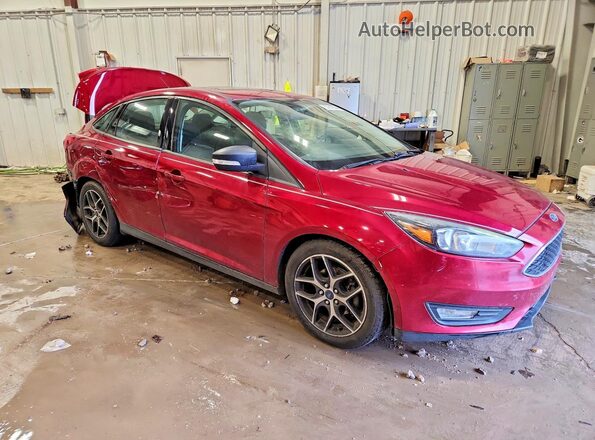 1FADP3H29HL221052 2017 FORD FOCUS Red Delantero derecho