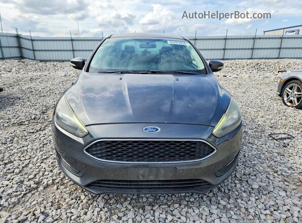 1FADP3H29HL237316 2017 FORD FOCUS Gray Вид ззаду