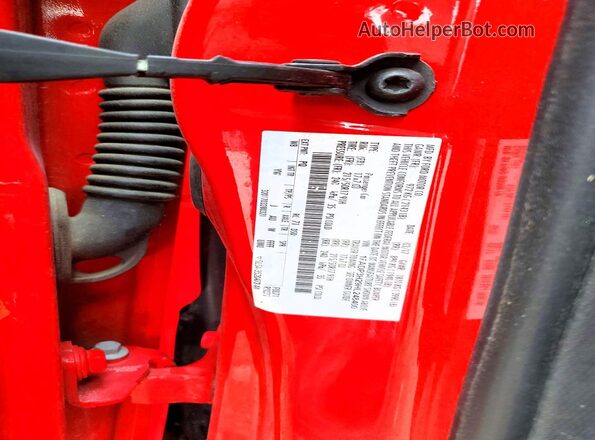 1FADP3H29HL248400 2017 FORD FOCUS Red Engine compartment view