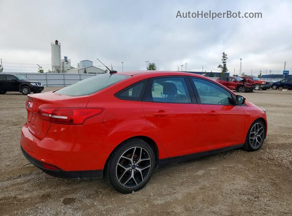 1FADP3H29HL248400 2017 FORD FOCUS Red Rear right