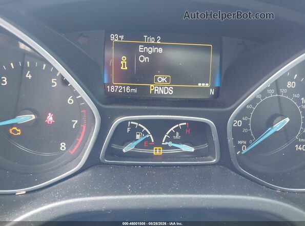 1FADP3H29HL262474 2017 FORD FOCUS Gray Rear seats view