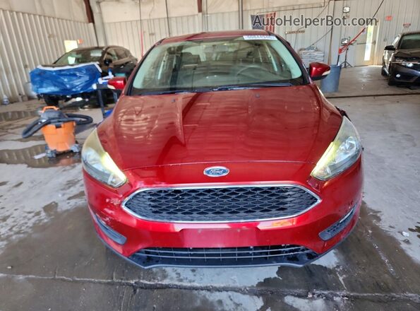 1FADP3H29HL302391 2017 FORD FOCUS Maroon Vista frontal