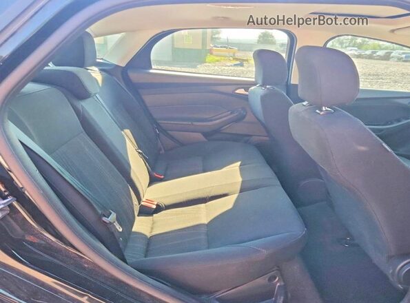 1FADP3H29HL313410 2017 FORD FOCUS Black Вид задніх сидінь