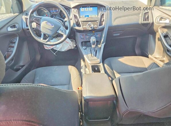 1FADP3H29HL313410 2017 FORD FOCUS Black Вид панелі приладів