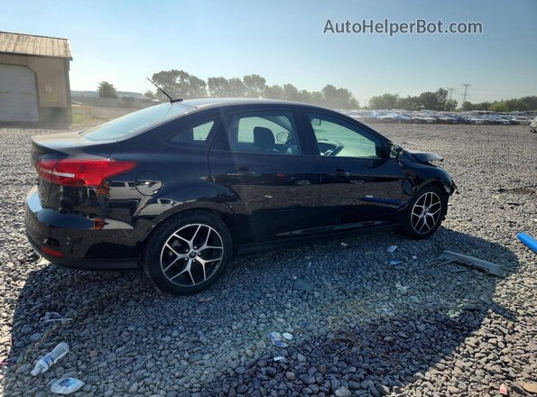 1FADP3H29HL313410 2017 FORD FOCUS Black Задня права чверть