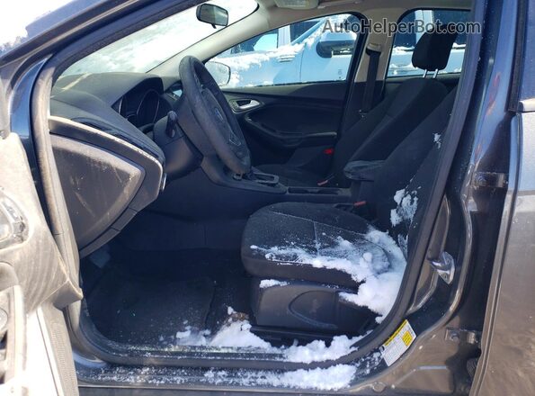 1FADP3H29HL337870 2017 FORD FOCUS Gray Widok wnętrza z przodu