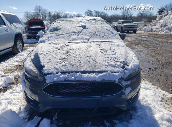 1FADP3H29HL337870 2017 FORD FOCUS Gray Widok z przodu