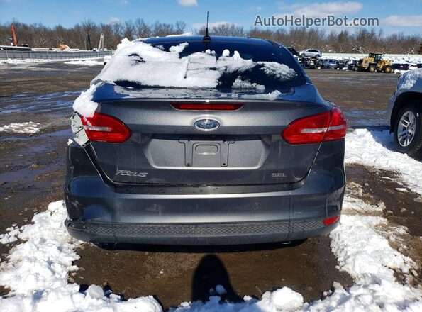 1FADP3H29HL337870 2017 FORD FOCUS Gray Widok z tyłu