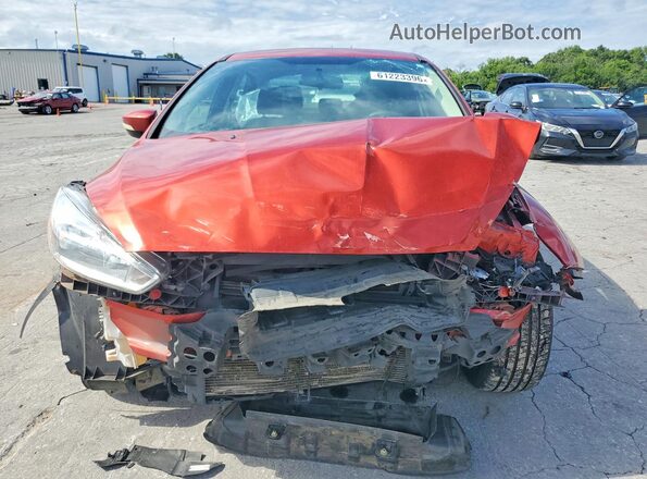 1FADP3H29JL303367 2018 FORD FOCUS Оранжевый Вид спереди